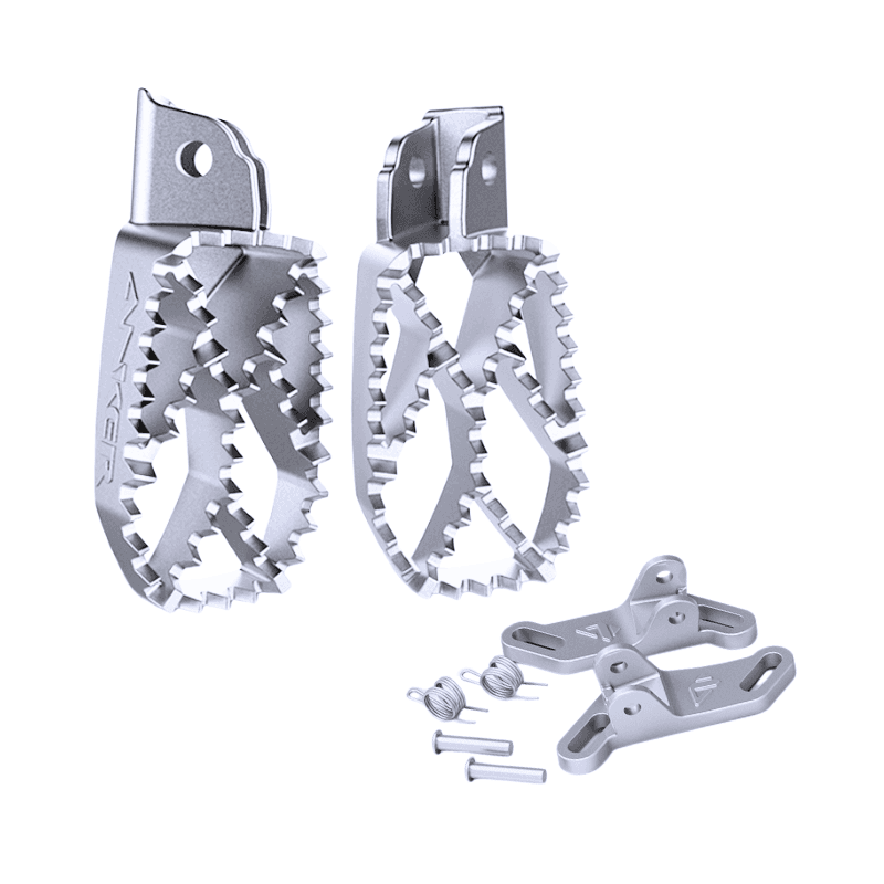 Kit Pedaleira Inox Polido - CRF 250F/300F | Tornado 300